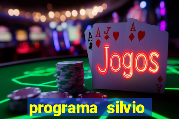 programa silvio santos de hoje foi gravado quando